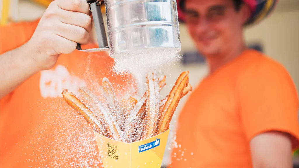 Fotografia Kulinarna - Zdjęcie Churros w Ruchu