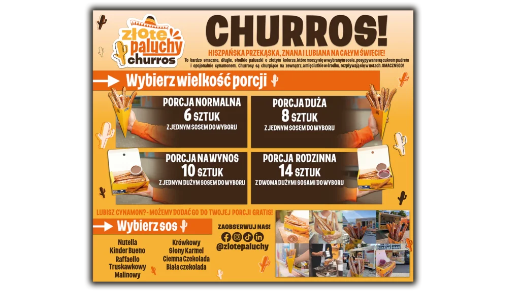 Grafika Reklamowa - Projekt Menu na Food Trucka