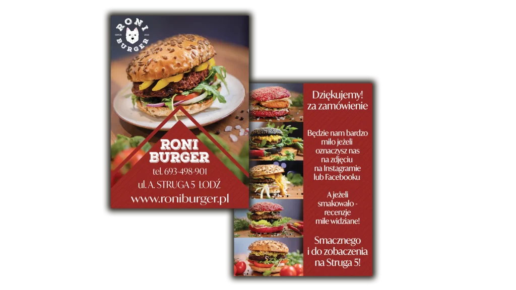 Grafika Reklamowa - Projekt Ulotki z Rabatem